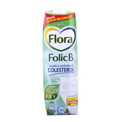 PREPARADO LÁCTEO FLORA SEMI 4/1lt.